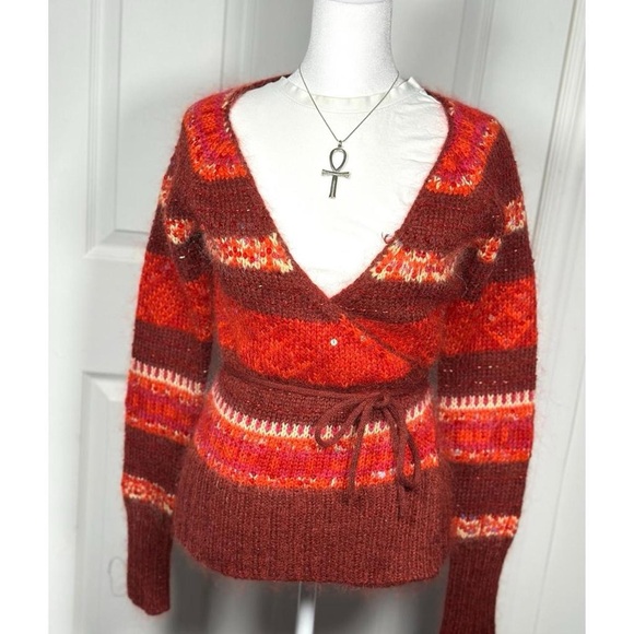 Vintage 90s Cardigan, Smart Set, Woman’s, Size Small, Sequins - Picture 2 of 8